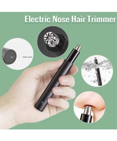Nose & Ear Hair Trimmer | Professional Painless Eyebrow Trimmer for Men & Women Dual-Edge Blades Battery-Operated Easy to Use Unisex - Buy Online on GoSupps.com