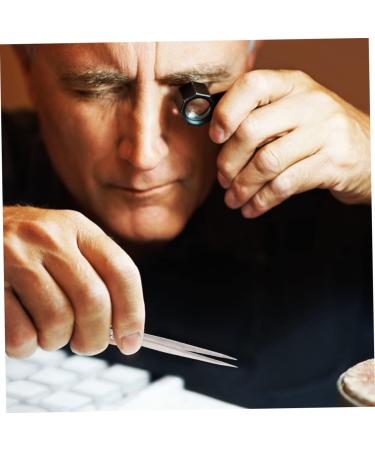 Precision Tool 16-Piece Stainless Steel Tweezers Set | Rubis Precision Tweezers for Coins & Handicrafts | Durable & High-Quality Metal Pincers - 16.5x1cm - Buy Online on GoSupps.com