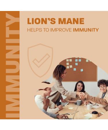 Certified Organic Lion's Mane - Cognition & Memory - 120 capsules - 2000mg- Fruiting Body - Multiple Extraction - Over 25% Beta-glucans - Made in Canada - Buy Online on GoSupps.com