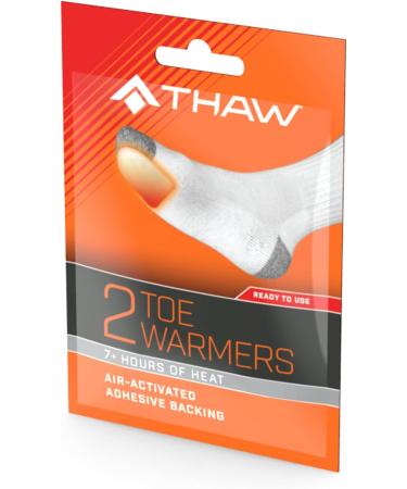 THAW Air Activated Disposable Toe Warmer - International Shipping Instant Warmth for Cold Feet - Buy Online on GoSupps.com