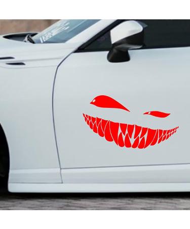Buy Devil's Skew Eye Auto Sticker | Funny Reflective Car Sticker for Motorcycles | Self-Adhesive Lambo Red Car Accessories - Buy Online on GoSupps.com