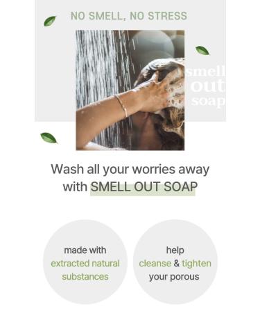 Smell Out Soap - Fresh Scent Underarm Odor Eliminator | 2.8 oz International Shipping - Buy Online on GoSupps.com