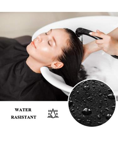 NOOA Waterproof Barber Styling Cape - Professional Hair Cutting Cape 2 Pack - Black Salon Cape for Hair Treatment - 35.5 x 55 inches - Buy Online on GoSupps.com