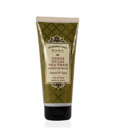 Kama Ayurveda Neem Tulsi Tea Tree Body Scrub 6.7 Fl Oz (200g)