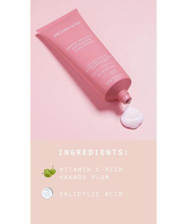 MCoBeauty Gentle Vitamin C Exfoliating Face Scrub - Reveal Smoother Skin | Rich in Vitamin C & Salicylic Acid | 4.06 Oz - International Shipping Available - Buy Online on GoSupps.com