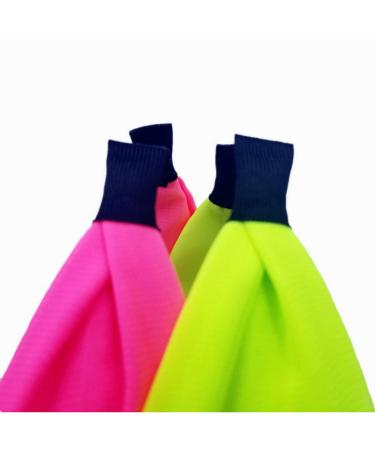 Hodooly 2-Piece Fluorescent Knotted Headbands for Women and Girls - Wide Hair Hoops - Hair Accessories - Buy Online on GoSupps.com
