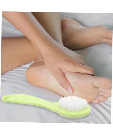 VINTORKY Pumice Brush Exfoliating Double Sided Portable Foot wash Pedicure Foot Brush for Remover Pumice Stone Foot exfoliator Tool Natural Foot Remover Brush - Buy Online on GoSupps.com