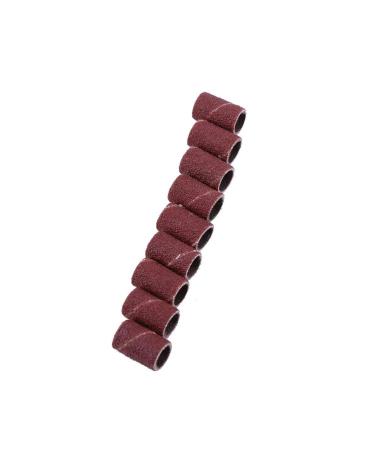 100pcs Sanding Belts for Nail Drill Nail Grinding Head Sand Belt for Nail Polishing Grinding (80# 100# 120#)(120#)