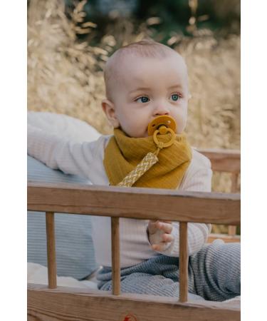 BIBS Color Schnuller 2-Pack - BPA-Free Cherry Shape Nipple Natural Rubber Made in Denmark | Dark Oak & Hunter Green 6-18 Months - Buy Online on GoSupps.com