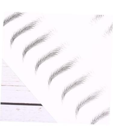 Balacoo 6 Sheets Stickers Waterproof Hair Like Authentic Eyebrows Transfer Stickers Disposable The Lazy 3d - Buy Online on GoSupps.com