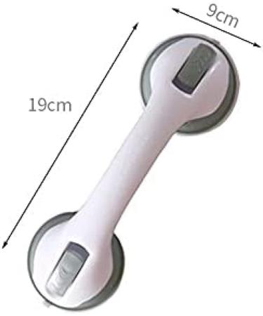 2 Pack Grab Rails Suction Bathroom Grab Rails Bathroom Grab Bar Portable Mobility Aids Safety Handle With Suction Cup Fitting For Bathroom Children And Elderly Gray Blue 19 * 9cm Gray Blue 19*9cm - Buy Online on GoSupps.com