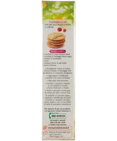  Italian Gourmet E.R. Crusca di Avena Cereal Pack of 6 brans a source of protein rich in fiber to promote intestinal well-being 400g + 400g of Italian Gourmet Polpa di Pomodoro flavor 400g - Buy Online on GoSupps.com