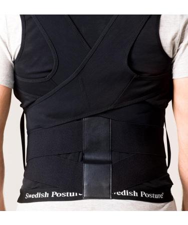 Swedish Posture POSITION | Posture Improvement Belt System | Relief from Back Pain in Black - Buy Online on GoSupps.com