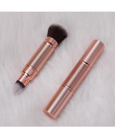 PATKAW Dual-end Makeup Brush Retractable Loose Powder Brush Concealer Brush Foundation Applicator - Buy Online on GoSupps.com