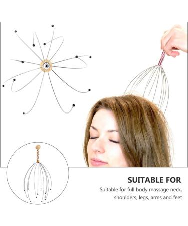 Vosarea Hand Scrubber Set - 6-Piece Spider Head Massager & Scratch Brush for Spa Relief - Random Colors - International Shipping Available - Buy Online on GoSupps.com