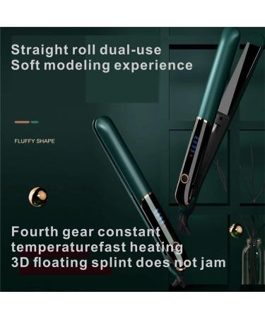 1 Inch Anti-Static Flat Iron Travel Straightener - Floating Ceramic Plates & Digital Controls - Perfect Gift for Friends & Family - Buy Online on GoSupps.com