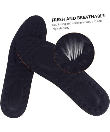 Hemoton Memory Foam Orthotic Insoles for Plantar Fasciitis - 2 Pairs, Women's Sizes 40-45, Anti-Loose and Absorbent Shoe Inserts - Buy Online on GoSupps.com