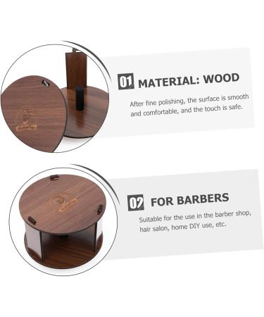 Ipetboom Neck Paper Holder Barber Neck Strip Holder Wood Neck Paper Dispenser Disposable Neck Strip Holder Barber Neck Strips Dispenser Neck Strip Dispenser Wooden Scarf Paper Box - Buy Online on GoSupps.com