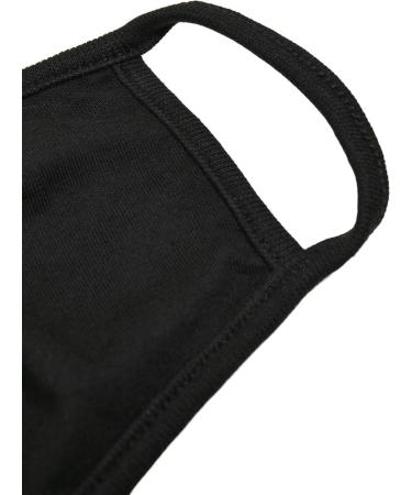 Urban Classics Unisex Lit Cotton Face Mask 2-Pack | Fashion Scarf in Black | International Shipping - Buy Online on GoSupps.com