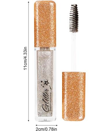 Mascara 0.21 Oz Waterproof Long Lasting Sparkling Diamond Colorful Mascara - Colored Lash Mascara for Makeup Shows and Prom Night Sritob 6 - Buy Online on GoSupps.com