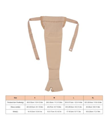 Buy Lymphedema Arm Sleeve - Soft Breathable Nylon for Post Mastectomy Recovery | High Elasticity | S-Left Hand - Buy Online on GoSupps.com