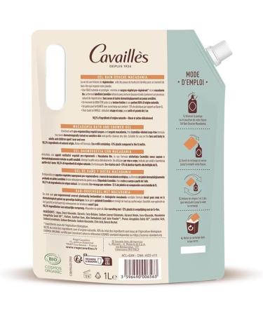 Rog Cavaill s Shower Bad Gel Droge Huiden Macadamia EcoRefill Organic 1L - Buy Online on GoSupps.com