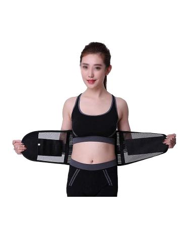 Adjustable Lumbar Support Belt for Men & Women - Alleviate Back Pain Intervertebral Disc Relief Ideal for Squat Training & Sports (XX Large) - Buy Online on GoSupps.com