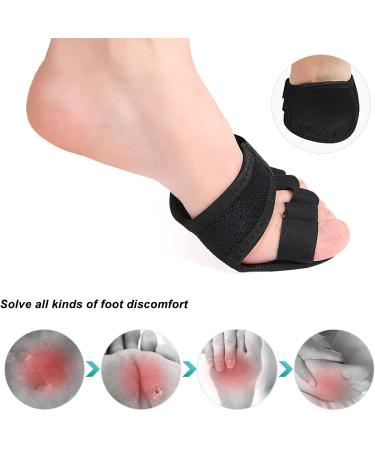 Toe Correction Straightener - Soft Cushioning for 5 Fingers | Perfect for Work Boots & High Heels (L) | International Shipping - Buy Online on GoSupps.com