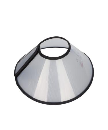 Recovery Cone Pet Cone Collar Prevent Bite Protective Translucent After Surgery Dog Recovery Collar for Puppy Cat(1#)