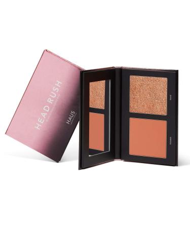 HAUS LABORATORIES by Lady Gaga: HEAD RUSH BLUSH/HIGHLIGHTER DUO  Pleaser & Tease
