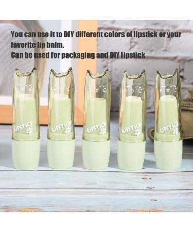 Lip Gloss Bottle DIY Lip Balm Cartoon Lipstick Tube Lipstick Refillable Tube for Professional Beauty Salons Home DIY Lip Balm - Buy Online on GoSupps.com