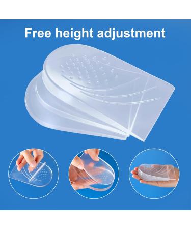 3-Layer Adjustable Heel Wedge Inserts for Over Supination | Pronation Correction Insoles for Bow Legs & Foot Alignment - Size S (W 4-7.5) M (6-7 - Buy Online on GoSupps.com