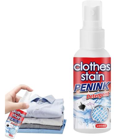 Ink and Stain Remover Spray | 100ml Clothes Stain Remover Portable Instant Clothes Stain Marker Remover Spray - for Various Fabrics Glazed Ceramic Tiles Fiberglass - Buy Online on GoSupps.com