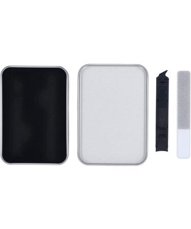 Innovative Stainless Steel Double Ended Nail Clipper Foldable Deformation Slim Design Flat & Beveled Mouth Nail Polishing Pads Stainless Steel Nail Cutter for Men and Women Black - Buy Online on GoSupps.com