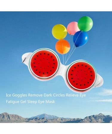Fruit Themed Gel Eye Masks - Set of 3 | Hot/Cold Face Masks for Tired, Swollen, and Dry Eyes - Buy Online on GoSupps.com