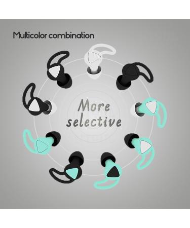 Buy Reusable Silicone Ear Plugs for Sleeping - Noise Cancelling & Hearing Protection for Adults | Ideal for Concerts Swimming Shooting Snoring & Airplane Pressure Relief - Buy Online on GoSupps.com