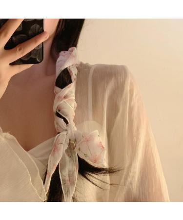 1 Piece Women's Flower Lace Triangular Headscarf Headscarves Hair Bands Headbands Triangle Scarf Hair Scarf Hair Band Hair Accessories Headwear for Women Girls Daily Wear White B - Buy Online on GoSupps.com