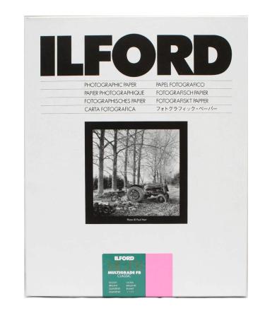 Ilford MGFB1K Fiber Based B & W Paper - 8x10, 100PK Glossy