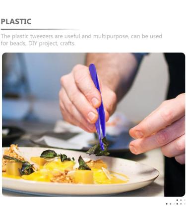 IPLUSMILE ZIANG 15-Pack Disposable Tweezers Flat Lace & Tinker Tweezers for Home & Classroom Use - Buy Online on GoSupps.com