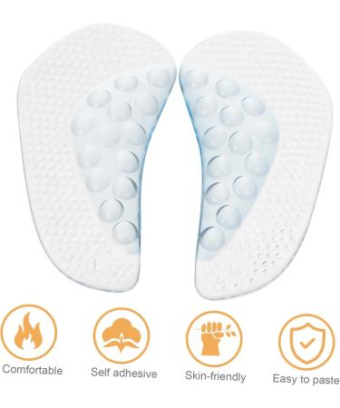 LIFKOME Arch Support Insoles - Silicone Foot Inserts for Enhanced Comfort & Orthopedic Support | Ideal for Adults & Kids - Buy Online on GoSupps.com