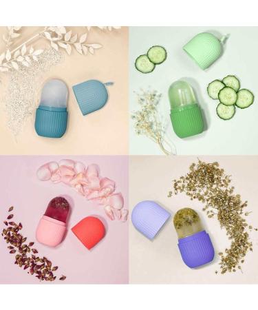 Buy Ice Roller for Face - De-Puff Eye Bags & Relieve Migraine Pain | Reusable Silicone Facial Massager | Perfect Gift for Her - Buy Online on GoSupps.com