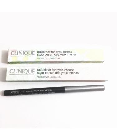 Lot of 2 Clinique Quickliner for Eyes Intense 09 Intense Ebony 0.14 g each