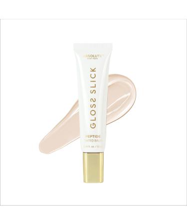 Absolute New York Gloss Slick Peptide Tinted Balm, Weightless and Non-Sticky, Soft Hydrated and Plump Lips (MLPT01 Peppermint Spritz)