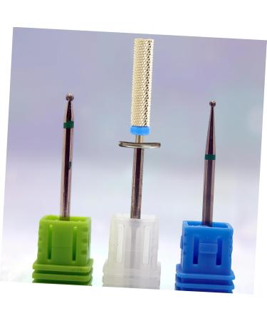 HAPINARY Manicure Nail Bits Acrylic Nail Drill Bits Cuticle Carbide Tungsten Steel Accessories Cylinder Set Acrylic Drill Bits - Buy Online on GoSupps.com