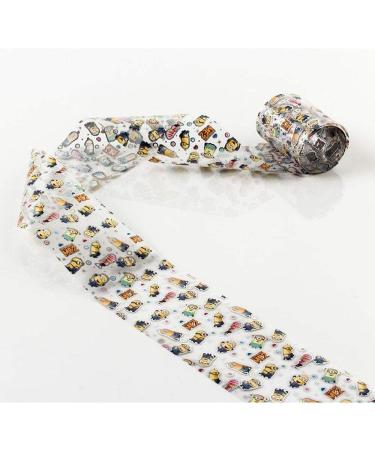 Nail art - nail foil - transfer foil - colorful/transparent - Minions - 1400-CN007