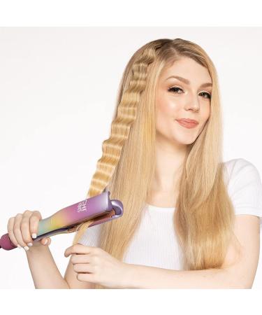 CHI Vibes Wave On Multifunctional Hairstyling Waver and Curling Iron - 2-in-1 Waves & Curls, Ceramic Coated, Pink - Buy Online on GoSupps.com