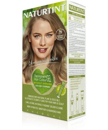 Naturtint Permanent Hair Colour 7N Hazelnut Blond - 170ml - Buy Online on GoSupps.com