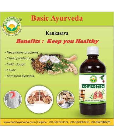 LOGY Basic Ayurveda Kankasava 450ml - Buy Online on GoSupps.com