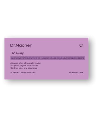 BV AWAY vaginal suppostories. Fast-acting for BV/itching/odor/discharge/burning/discomfort. Holistic&PH friendly Odor away