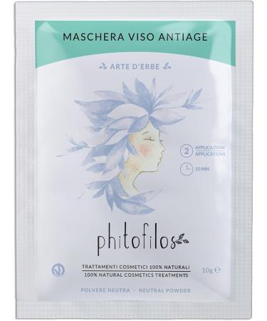 PHITOFILOS Facial Mask Antiage 10 g 100 vegan ECOBIO ERB195 - Buy Online on GoSupps.com